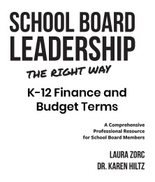 K-12 Finance and Budget Terms