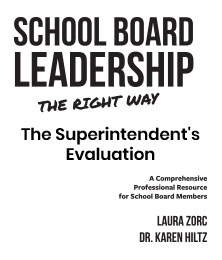 The Superintendent’s Evaluation and Process Guide